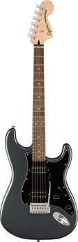FENDER SQUIER Affinity 2021 Stratocaster HH LRL Charcoal Frost Metallic - фото 21281