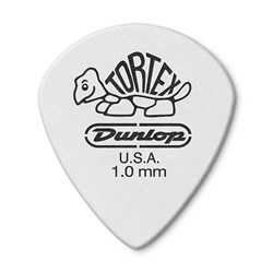 Dunlop 478P1.0 Tortex White Jazz III - фото 16408
