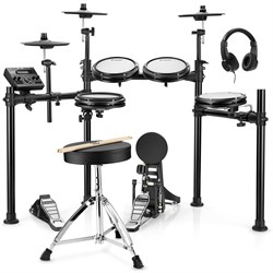 DONNER DED-200 Electric Drum Set 5 Drums 3 Cymbals - фото 26366