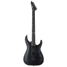 ESP LTD MH-1000 BARITONE BLACK SATIN 9054