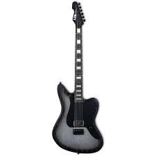 ESP LTD XJ-1B/HT/SILVER BLAST 9058