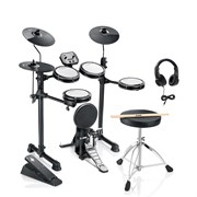 DONNER DED-80P 5 Drums 3 Cymbals